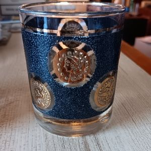 Set of 3 textured Whiskey/rocks glasses